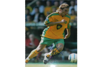 Darren Huckerby Matted Signed Autographed 8x10