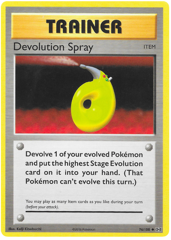 XY Evolutions 076  Devolution Spray