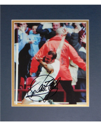 Di Canio Signed Autographed 8x10 Matted