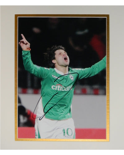Diego Ribas da Cunha Signed Autographed 8x10 Matted