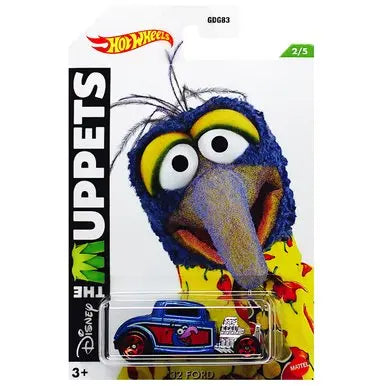 Hot Wheels Disney The Muppets '32 Ford Gonzo - walk-of-famesports