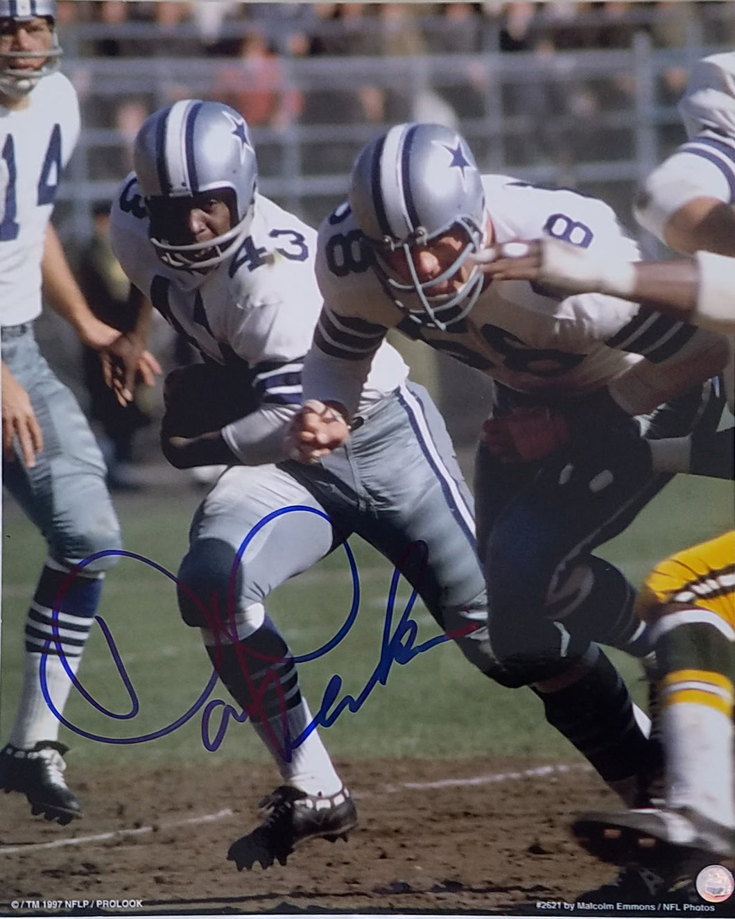 Don Perkins  Signed Autographed 8x10