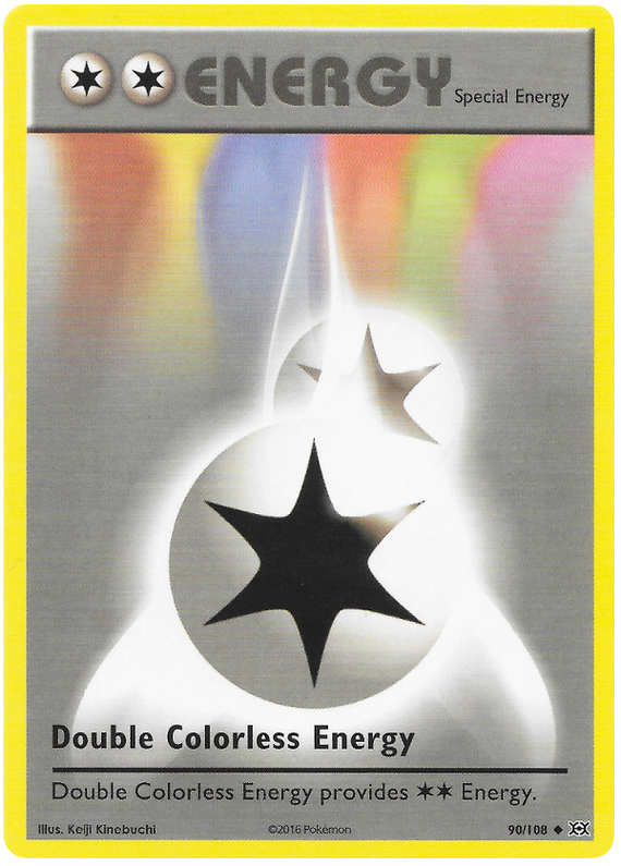 XY Evolutions 090  Double Colorless Energy