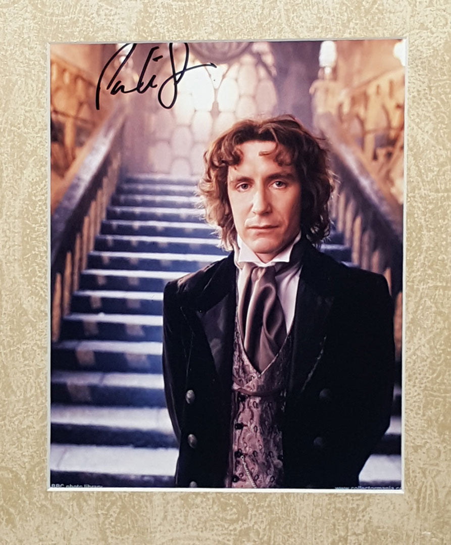 Paul McGann Signed Autographed 8x10 - Dr. Who