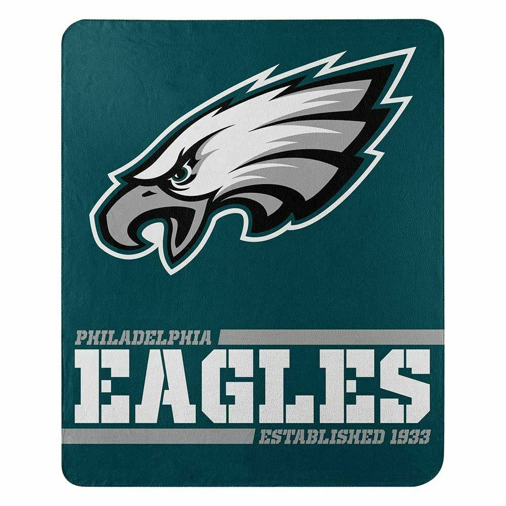 Philadelphia Eagles NFL Split Wide Fleece Blanket 50