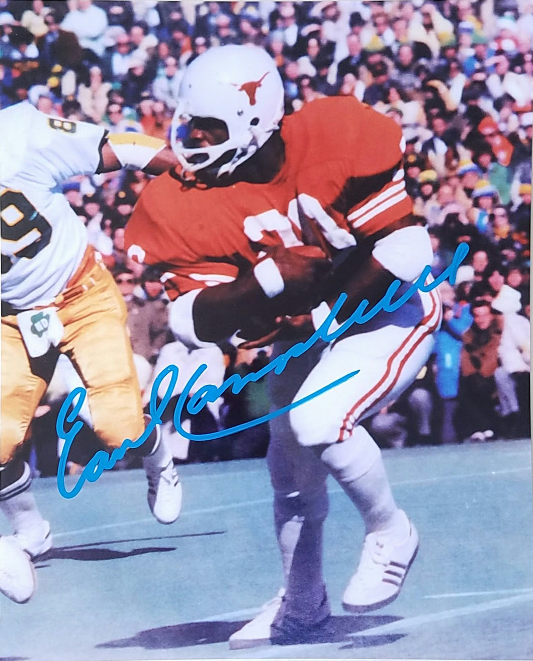 Earl Campbell Signed Autographed 8x10