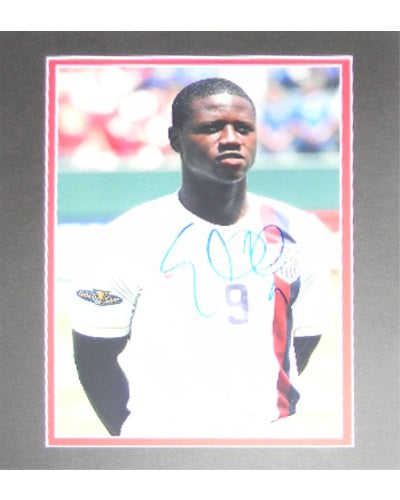 Eddie Johnson Signed Autographed Team USA 8x10 Matted