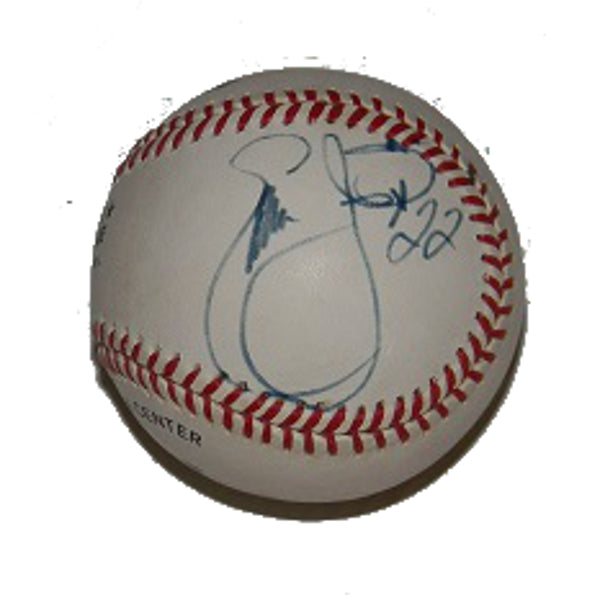 Emmitt Smith Signed Autographed Baseball