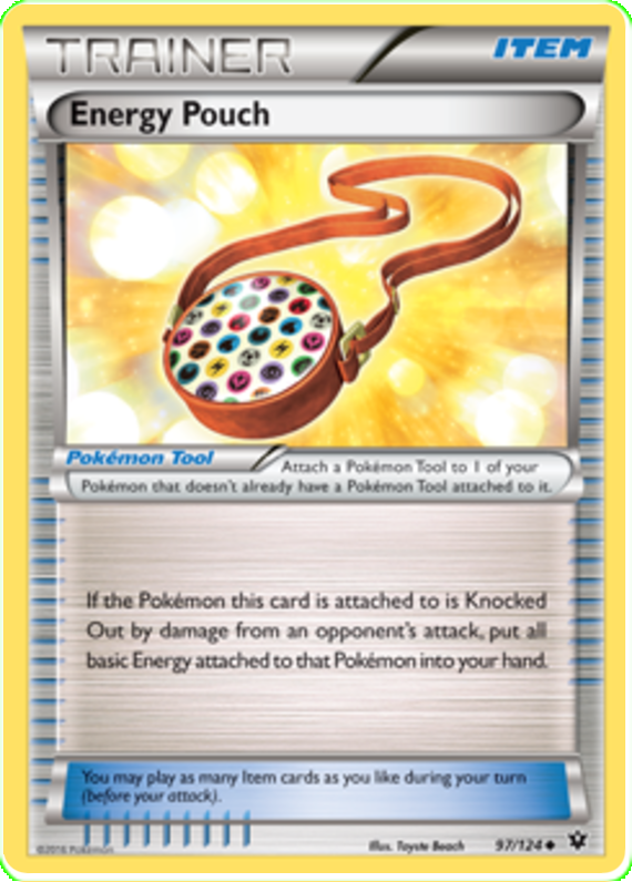 XY Fates Collide 097  Energy Pouch