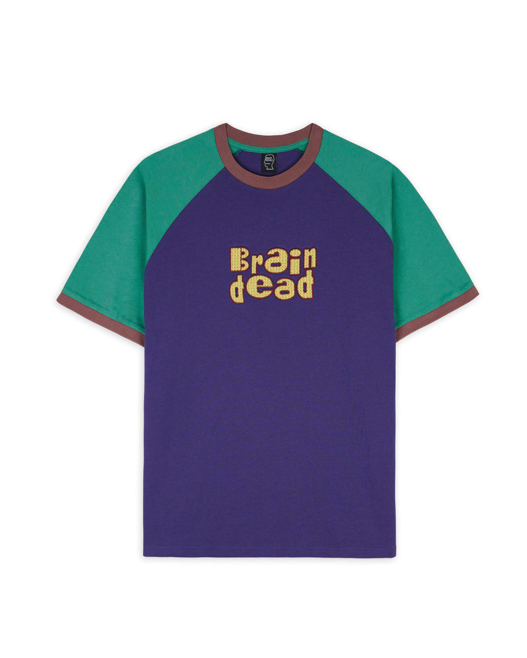 Brain Dead Field Raglant T-Shirt Size Small