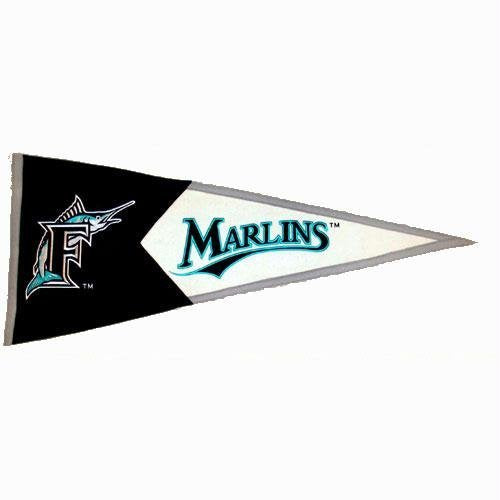 Miami Marlins Classic Pennant Throw Back