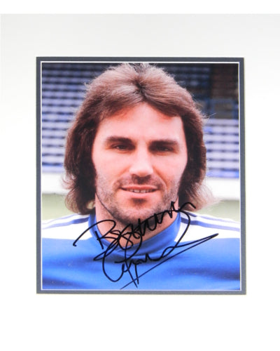 Trevor Francis Signed Autographed 8x10 Matted - walk-of-famesports