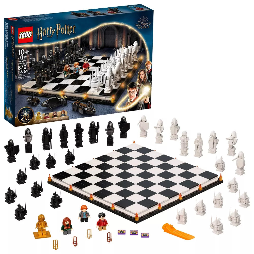 LEGO Harry Potter Hogwarts Wizard's Chess 76392 Building Kit (Retired Soon)