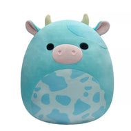 Squishmallows Tuluck the Blue Cow 16