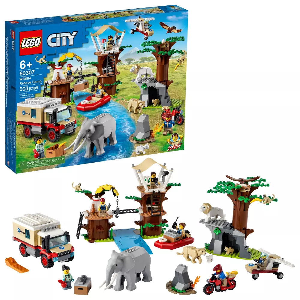 LEGO City Wildlife Wildlife Rescue Camp 60307