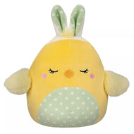 Squishmallows Aimee the Yellow Chick Wearing Bunny Ears 12