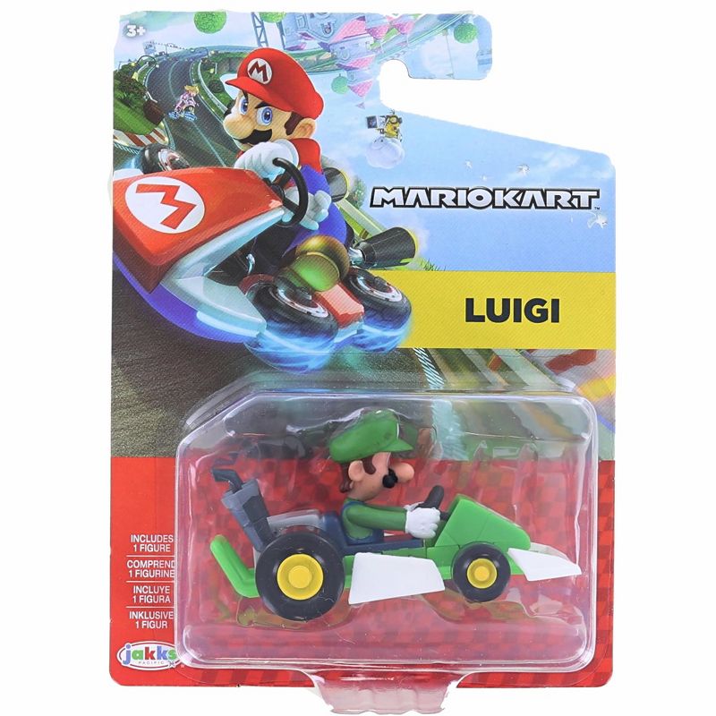 Jakks Pacific Super Mario Kart Racers Wave 5 | Luigi