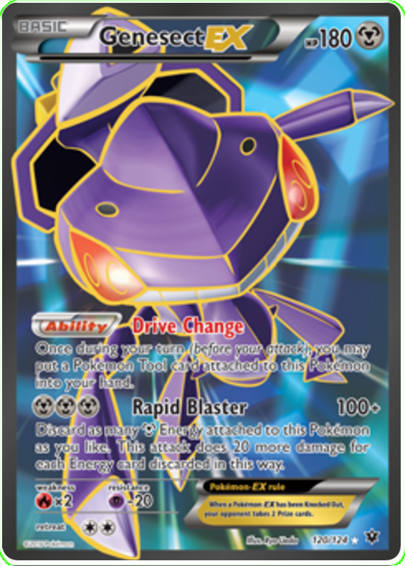 XY Fates Collide 120  Genesect EX