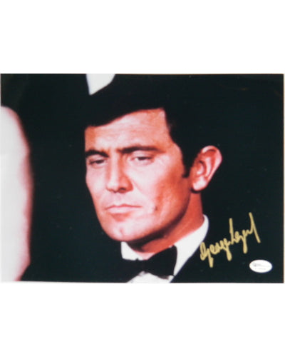 George Lazenby 007 Signed Autographed 8x10