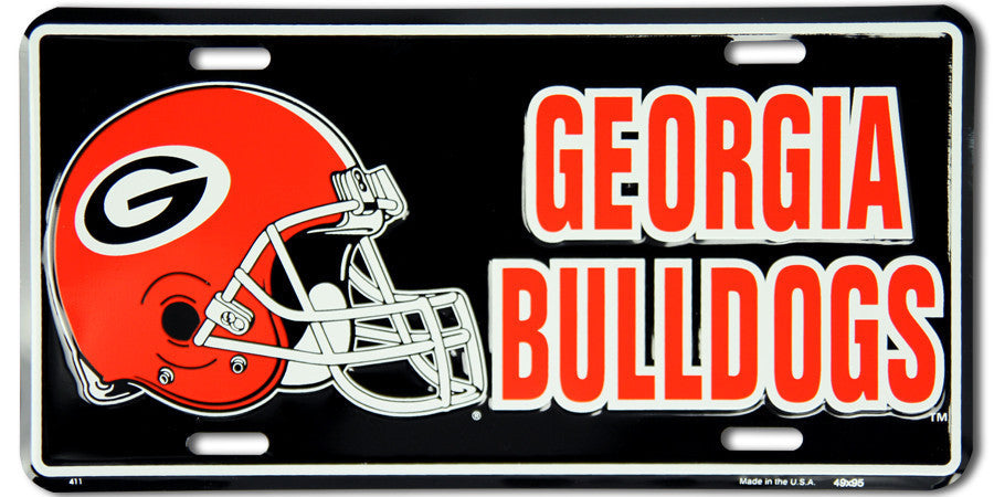 Georgia Bulldogs Vanity License Plate
