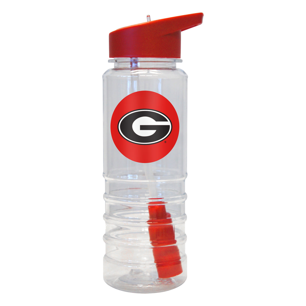 Georgia Bulldogs Tritan Filter Water Bottle