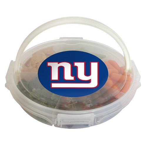 New York Giants Food Caddy with Lid