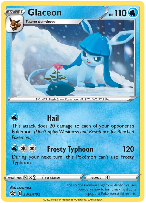 Sword and Shield Sword & Shield Promos 192  Glaceon