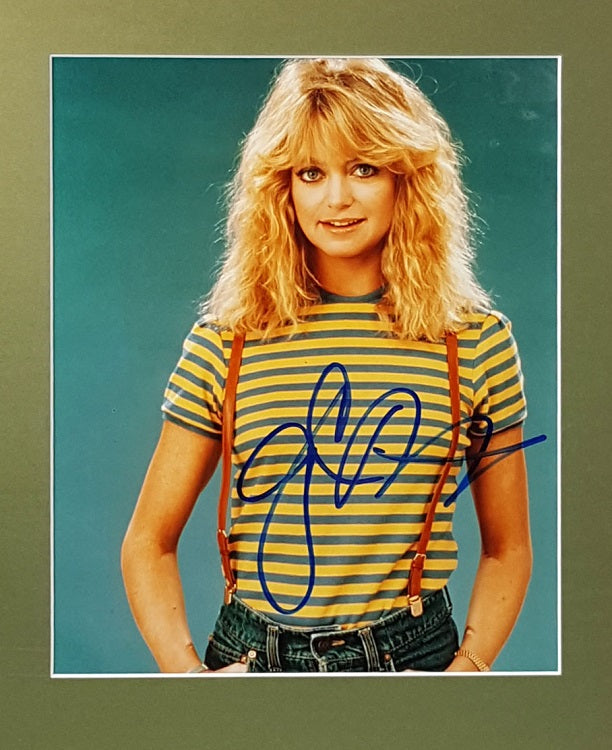 Goldie Hawn Signed Autographed 8x10