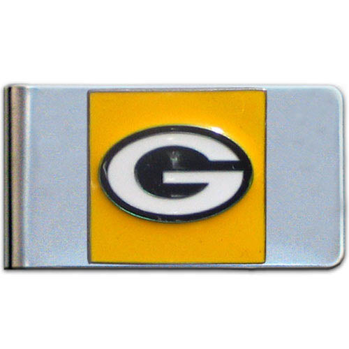 Green Bay Packers Stainless Steel Money Clip