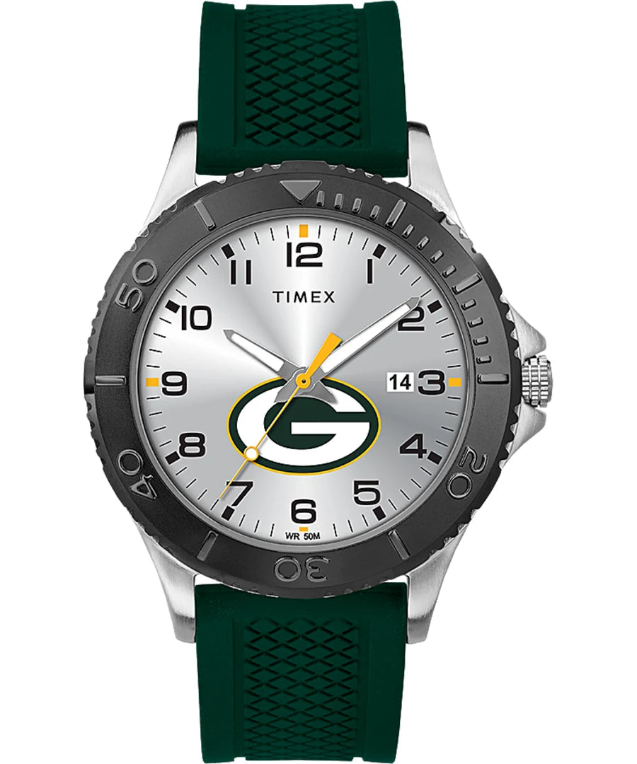 Green Bay Packers Gamer Men's Timex Watch
