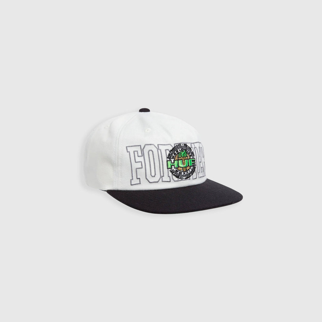 HUF TORCH MMXXII SNAPBACK HAT WHITE