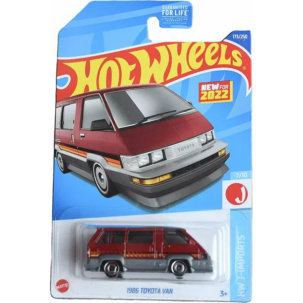 Hot Wheels 1986 Toyota Van HW J-Imports 7/10 173/250
