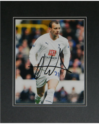 Alan Hutton Signed Autographed 8x10 Matted