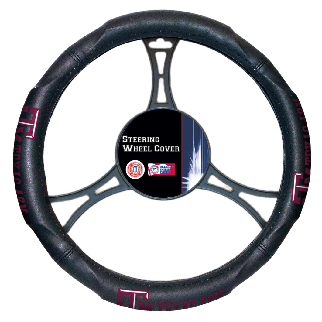 Texas A & M Aggies Steering Wheel Cover