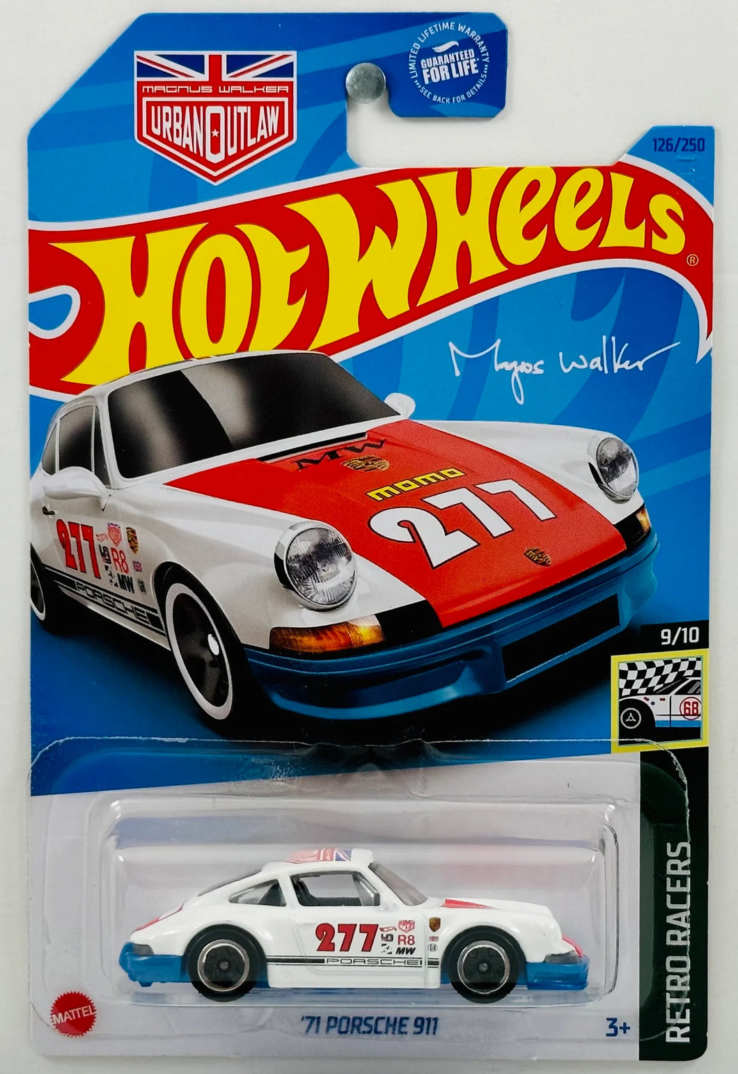Hot Wheels '71 Porsche 911 Retro Racers 9/10 126/250