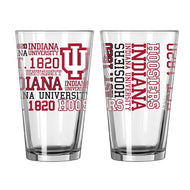 Indiana Hoosiers 16 Oz. Spirit Pint Glass