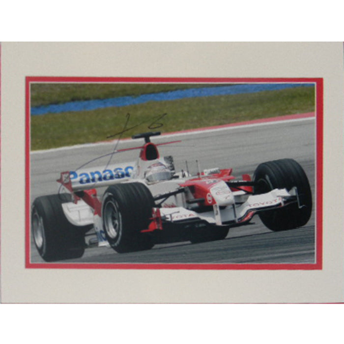 Jarno Trulli Signed Autographed 8x10 Matted