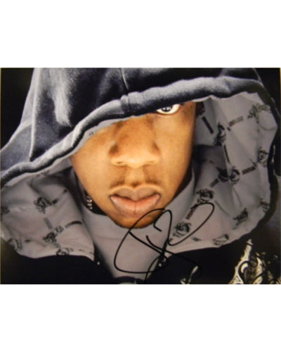 Jay Z Signed Autographed 8x10 - Closeup