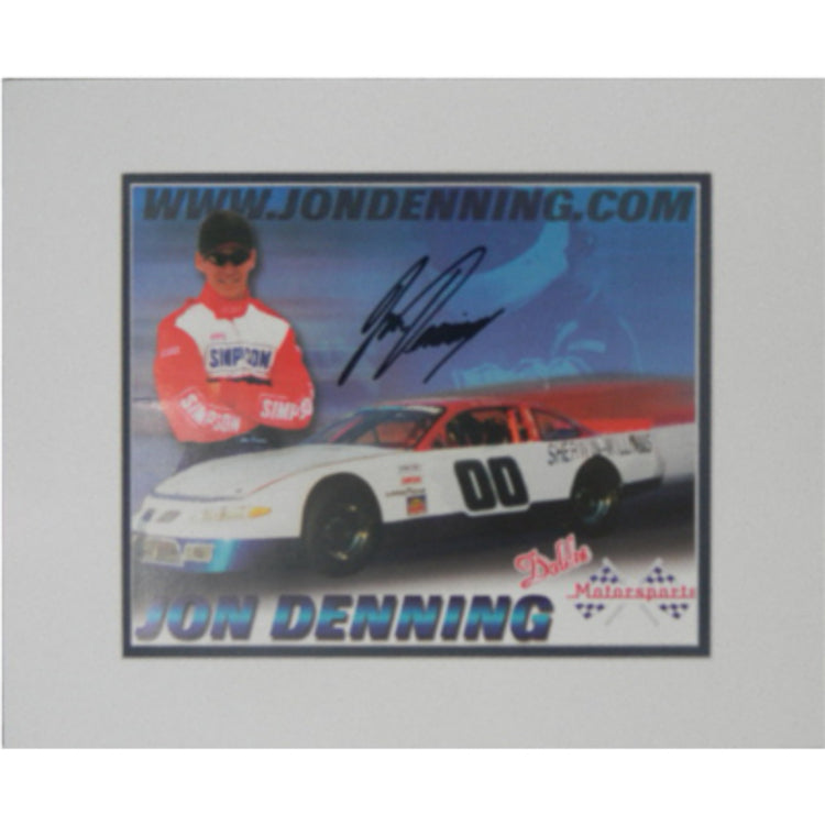 Jon Denning Signed Autographed 8x10 Matted