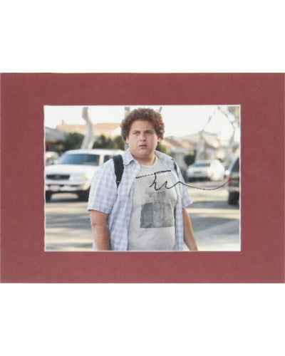 Jonah Hill Matted 8x10 Signed Autographed