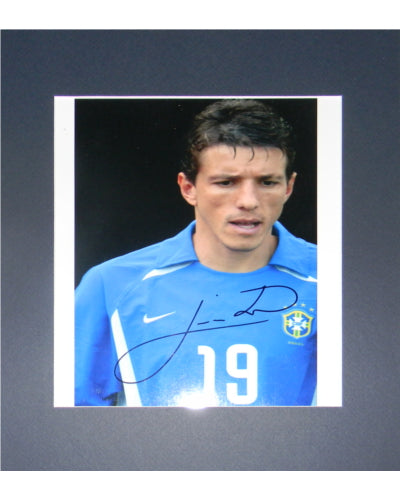 Jorge Luiz Frello Filho Know as Juninho Signed Autographed 8x10 Matted