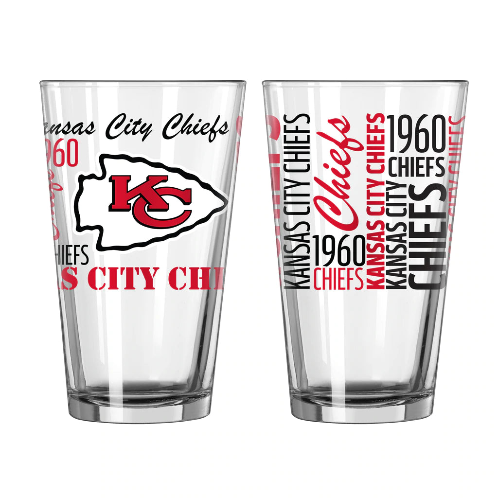 Kansas City Chiefs 16 Oz. Spirit Pint Glass