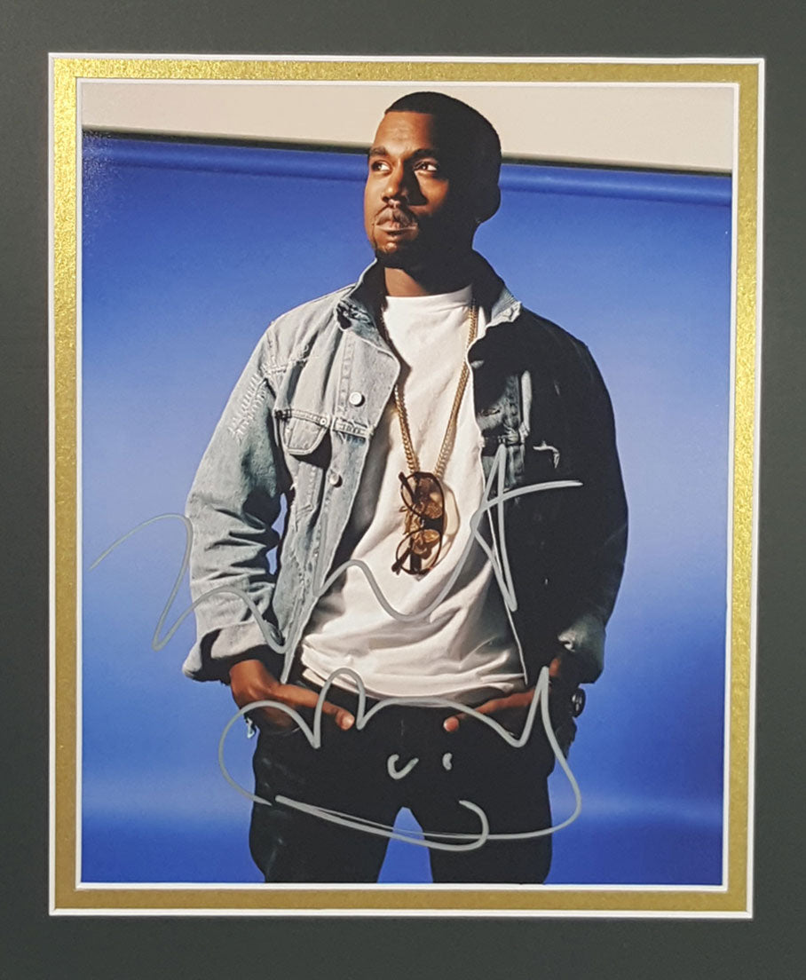 Kanye West Signed Autographed 8x10