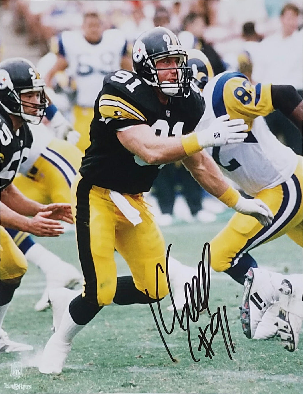Kevin Greene  Signed Autographed 8x10