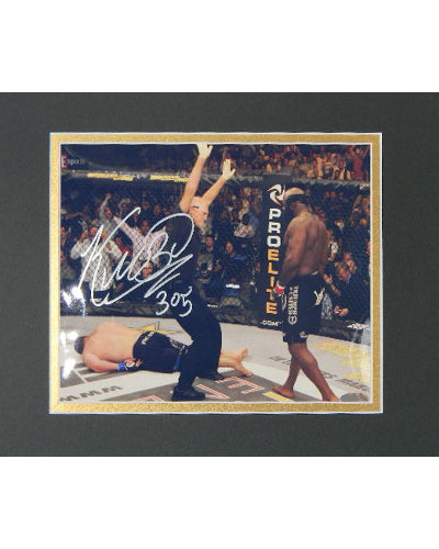 Kimbo Slice Signed Autographed 8x10 Matted