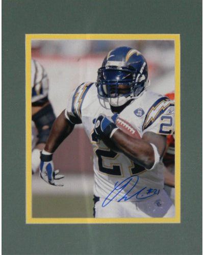 Ladainian Tomlinson Matted Signed Autographed 8x10