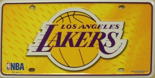 Los Angeles Lakers License Plate