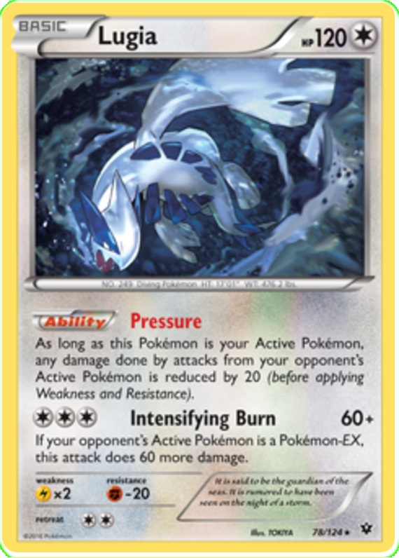 XY Fates Collide 078  Lugia