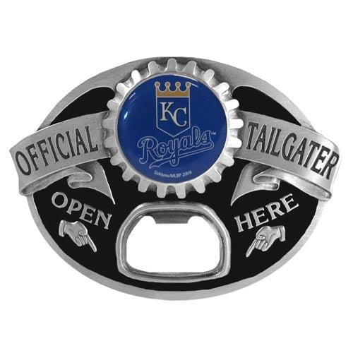 Kansas City Royals Tailgater Belt Buckle Bottle Opener