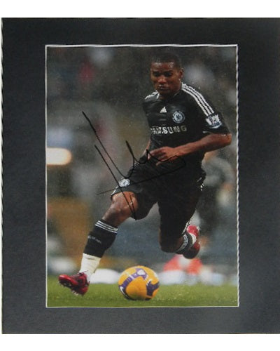Florent Malouda Signed Autographed 8x10 Matted